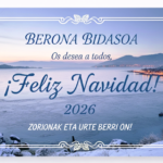 Feliz navidad y prospero año 2026